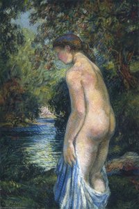 Young Bather By The River — Henri Lebasque