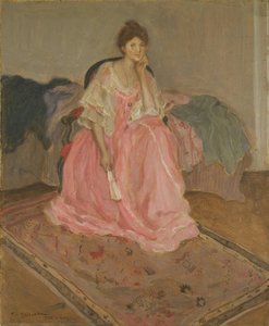 Lady In Pink — Frederick Carl Frieseke