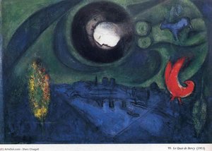 Lungofiume Di Bercy — Marc Chagall