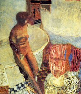 Nude By The Bath Tub — Pierre Bonnard