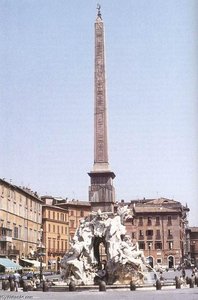 Fonte Dei Quattro Fiumi — Gian Lorenzo Bernini