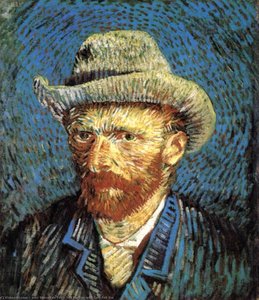 Self Portrait With Grey Felt Hat — Joos Vincent De Vos