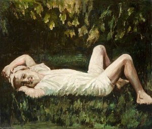 Portrait Of A Youth — William Conor