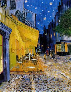 Caféterrassen Om Natten — Vincent Willem Van Gogh