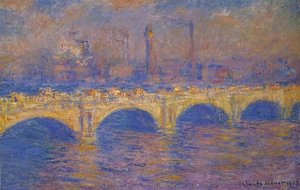 Ponte Wellington, Effetto Luce — Claude Monet