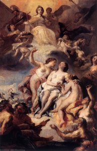 Homage To A Tutelary Goddess — Johann Michael Rottmayer