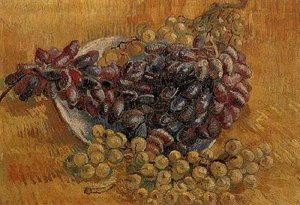 Still Life With Grapes — Vincent Willem Van Gogh
