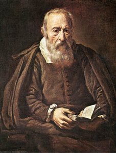Portrait Of An Old Man With Book — Marcantonio Bassetti