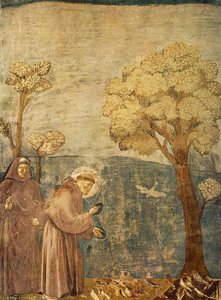 Sermon Aos Pássaros — Giotto Di Bondone