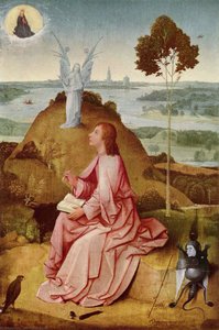 San Juan El Evangelista En Patmos — Jerónimo Bosch