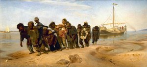Schlepper Auf Der Wolga — Ilja Jewgenjewitsch Repin