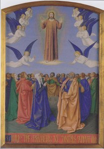 The Ascension Of The Holy Spirit — Jean Fouquet