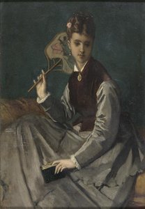 La dame à l'éventail