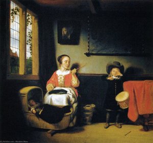 The Naughty Drummer Boy — Nicolaes Maes