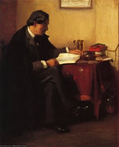 Portrait Of Elbert Hubbard (also Known As The Roycrafter) — William Merritt Chase