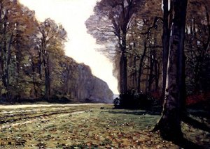Die Straße Nach Chailly — Claude Monet
