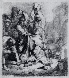 The Stoning Of St. Stephen — Rembrandt Peale