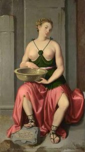 The Vestal Virgin Tuccia — Đovani Batista Moroni