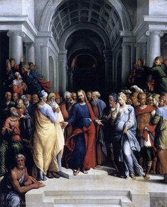 Christ And The Adulteress — Garofalo