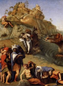 Perseus Frees Andromeda (detail) — პიერო დი კოსიმო (პიერო დი ლორენცო)