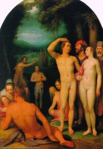 The Baptism Of Christ — Cornelis Cornelisz Van Haarlem