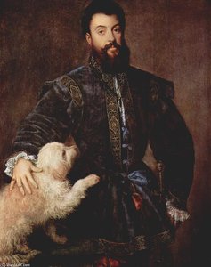 Porträt Von Federico Ii. Gonzaga — Tizian