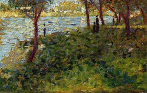 La Grande Jatte - Landscape With Figures — Georges Seurat