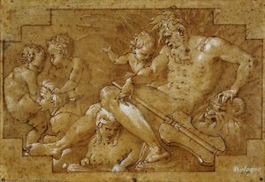 The Nile — Francesco Primaticcio