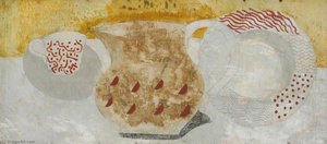 1930 (plate, Cup And Jug) — Ben Nicholson Om