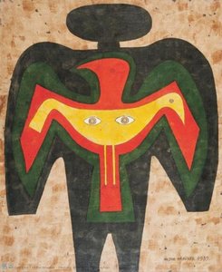 Firebird (nietzschean Complex) — Viktor Brauner