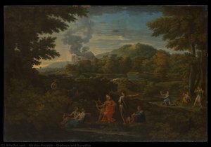 Orfeo E Eurídice — Nicolás Poussin