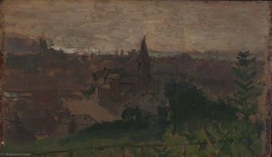 View Of Dieppe With Eglise Du Pollet — Walter Richard Sickert