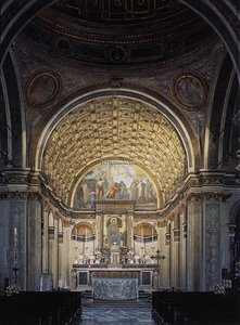 Interior View Toward Choir — Donato Bramante
