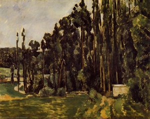Păduri De Salcâm — Paul Cézanne