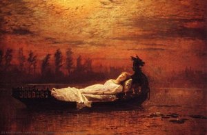 The Lady Of Shalott — John Atkinson Grimshaw