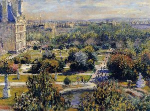 The Tuileries (study) — Клод Моне
