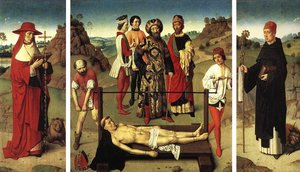 Martyrdom Of St Erasmus (triptych) — Dierec Bouts
