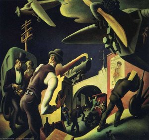 Bootleggers — Thomas Hart Benton