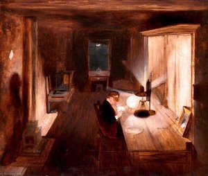 John Jackson, The Wood Engraver At Work — Robert William Buss
