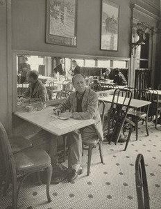 Old Cafe, Lafayette Hotel — Berenice Abbott
