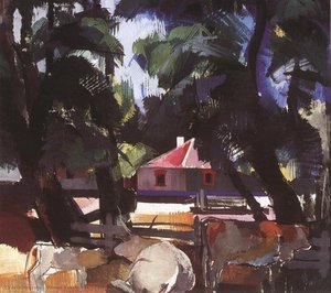 Farmyard — Vilmos Aba-novak