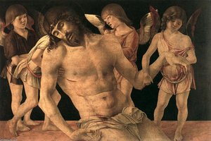 Dead Christ Supported By Angels (pietà) — Giovanni Bellini