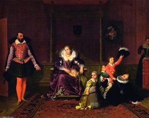 Enrique Iv Jugando Con Sus Hijos — Jean-auguste-dominique Ingres