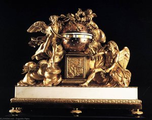 Mantel Clock — Augustin Pajou