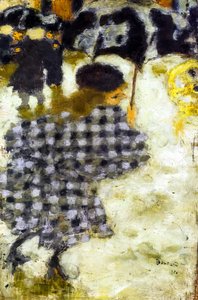 Young Girl With Umbrella — Pierre Bonnard