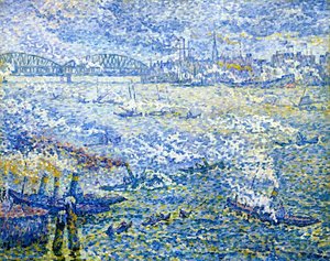 Bateaux À Vapeur, Rotterdam — Paul Signac