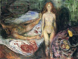 La Muerte De Marat I — Edvard Munch