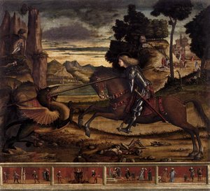St George And The Dragon — Vittore Carpaccio