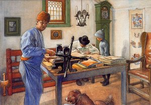 My Printmaking Workshop — Carl Larsson