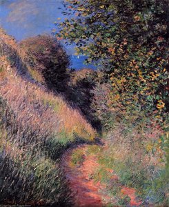 Caminho Em Pourville — Claude Monet
